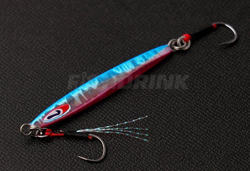 Пилкер Jackall Chibi Meta Type-I 10.0g Glow Dot Pink Iwashi