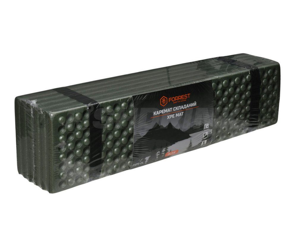 Складной каремат Forrest XPE Mat Olive 180x60x2см