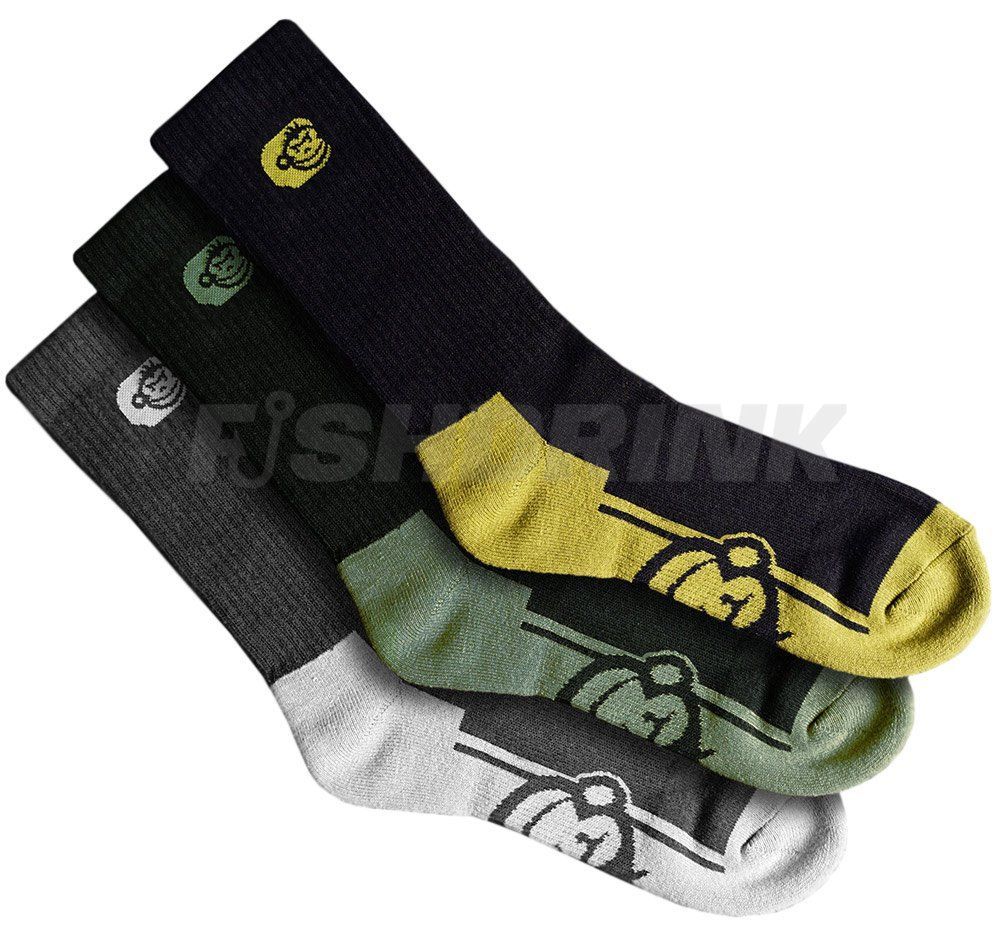 Носки RidgeMonkey APEarel Crew Socks 10-12 (44-47) (3 шт/уп)