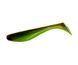 Wizzle Shad 5" (4pcs.), #204 - Green Pumpkin/Chartreuse