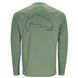 Реглан Simms Tech Tee Artist Series Trout Outline/Field M (13533-2037-30)