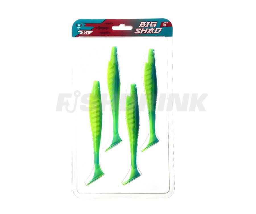 Виброхвост Flagman Big Shad 6" 009