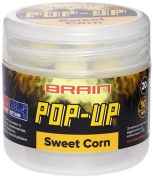 Бойлы Brain Pop-Up F1 Sweet Corn (кукуруза) 12mm 15g