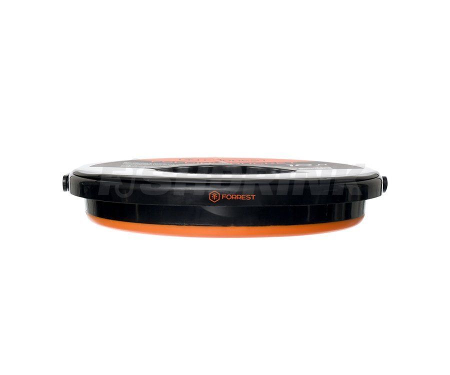 Ведро силиконове с крышкой Forrest Folding Bucket Orange with cover 10л