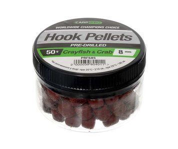 Насадочный пеллетс Carp Pro Pre-Drilled Crayfish&Crab 8мм