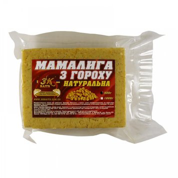 Мамалига з гороху 3KBaits, NATURAL (натуральна) 500 г.