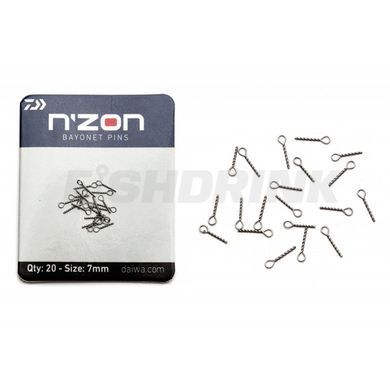 Вкрутыш для бойлов Daiwa N`Zon Bayonet Pins 11mm 20pc (13308-311)