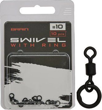 Вертлюжок Brain Swivel With Ring #10 (10 шт/уп) SGCA-8013-10