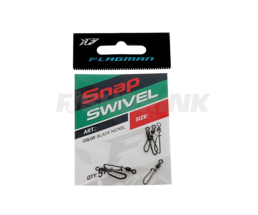 Вертлюг с застежкой Flagman Swivel Snap #4