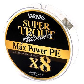 Шнур Varivas Trout Advance Max Power PE 150m 16.7lb #0.8 (VA 14432)