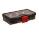 Коробка Azura Safina Tacle Box S Black #1, 135x85x30 мм, Black, одностороння, для приманок, є