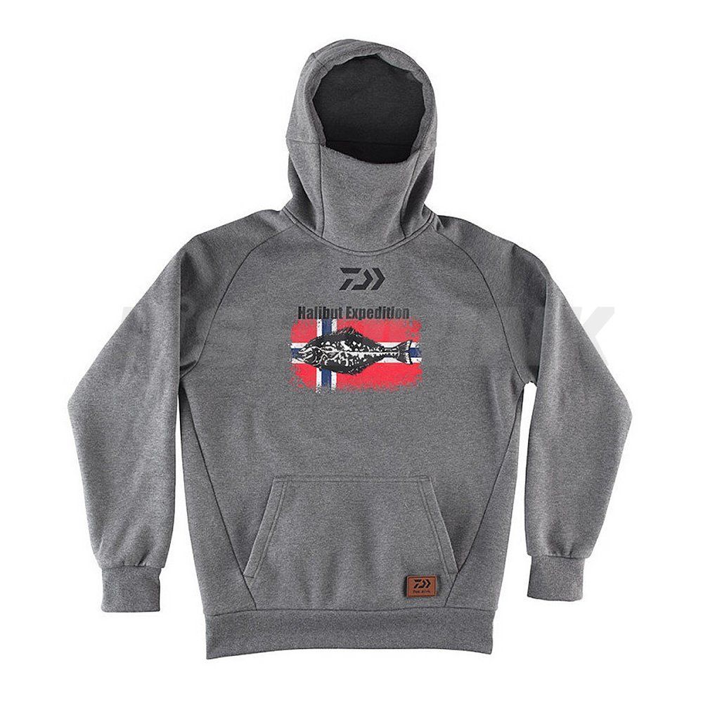 Худі Daiwa D-Vec Hoodie Halibut Expedition Grey XL (18207-330)
