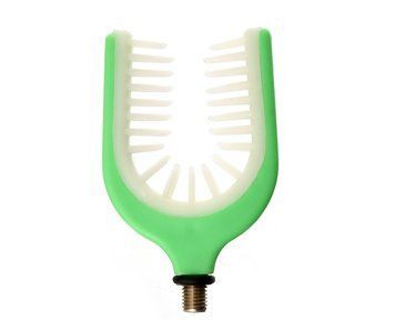 Держатель рукояти удилища Flagman Night Glow Luminious Hair Rod Rest, малий, Пластик, Фіксований
