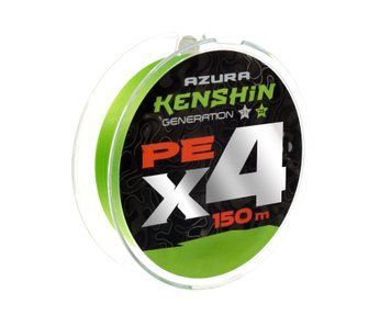 Шнур Azura '25 Kenshin X4 150м Light Green #0.6 0.128мм