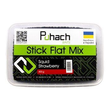 Пелетс Puhach Baits Stick Flat Mix - Squid Strawberry