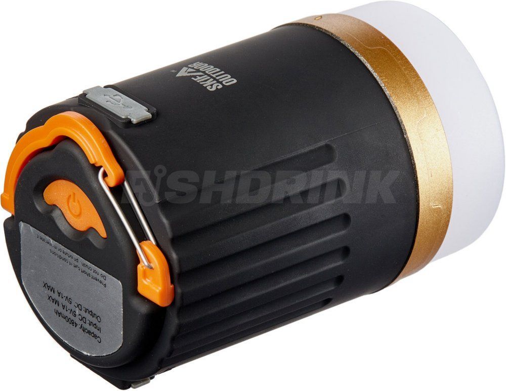 Фонарь кемпинговый Skif Outdoor Light Drop Max Black/Orange с пультом