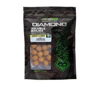 Бойли розчинні Carp Pro Diamond Soluble Boilies Sweetcorn 16 мм