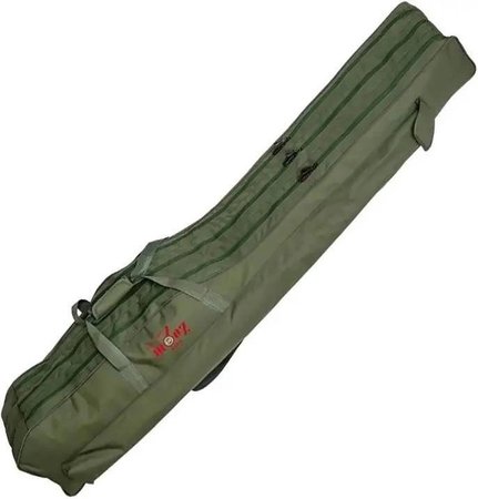 Мягкий чехол для 3-х карповых удилищ с катушками G-Trend Rod Bag, и дополнительной карманом для рукоятки подсака или зонта, размеры: (155см x 37см х 25см)