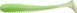 Силікон Keitech Swing&nbsp;Impact&nbsp;2.5" EA#11&nbsp;Lime&nbsp;ChartreuseGlow (10&nbsp;шт/уп)