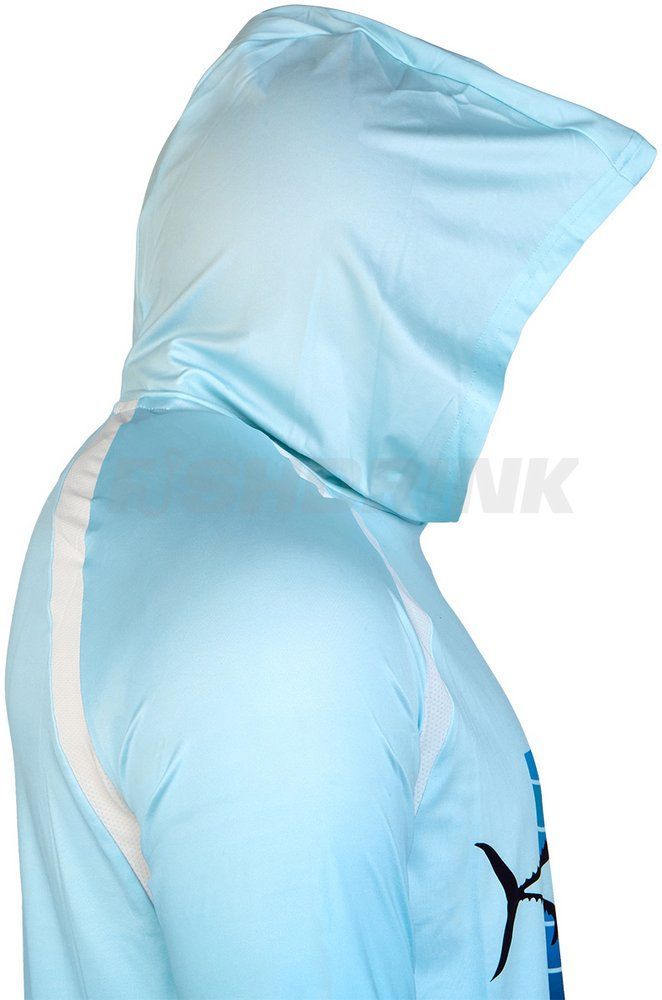 Реглан Favorite Hooded Jersey Tuna 2XL Блакитний