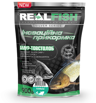 Прикормка Real Fish "АМУР-ТОВСТОЛОБ" Камыш