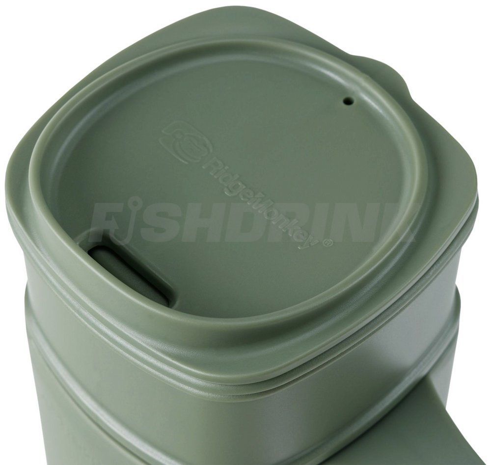 Термокружка RidgeMonkey ThermoMug DLX Brew Set Green с набором емкостей