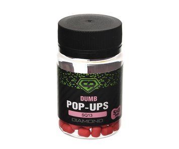 Бойли Carp Pro Diamond Dumb Pop-Ups SQ 13 5/8мм, 5/8 мм, SQ 13, Pop-up
