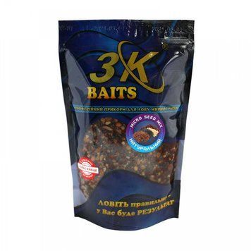 Спод мікс 3KBaits &laquo;Зерновий МІКС Micro Seed Mix&raquo; (натуральний) 500 г.