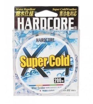 Шнур Duel Hardcore Super Cold X4 200m 5Color 6.4kg 0.15mm #0.8 (H3965)