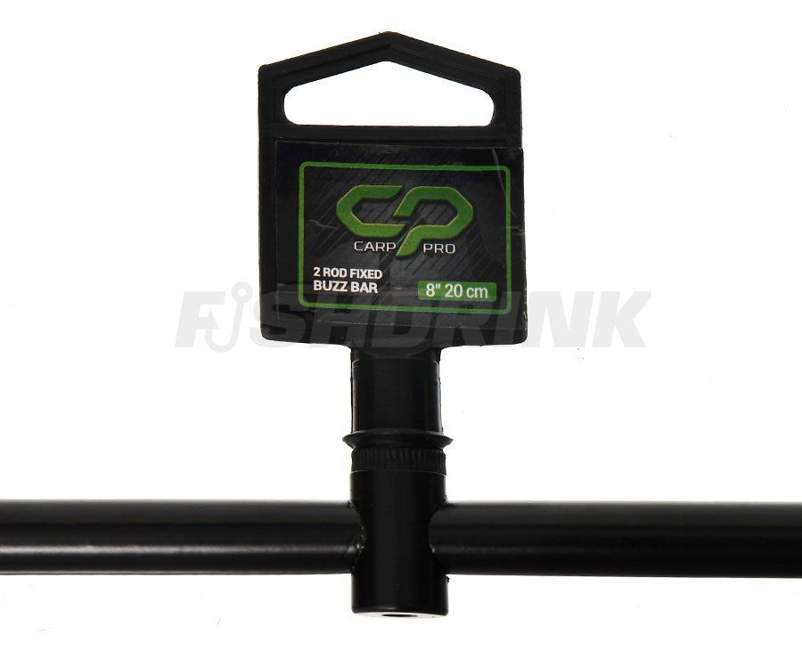 Буз-бар на 2 вудлища Carp Pro 2 Rod Fixed Buzz Bar 8" 20см, 20 см, Алюміній, 1, Цілісний