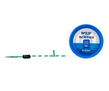 Поплавцеве оснащення Herabuna Ready Rig VRI'S 6.3м 0.28мм lead 4г