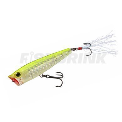 Воблер Yo-Zuri 3DR-X Popper 65F 65mm 6g #PGBL (R1435-PGBL)