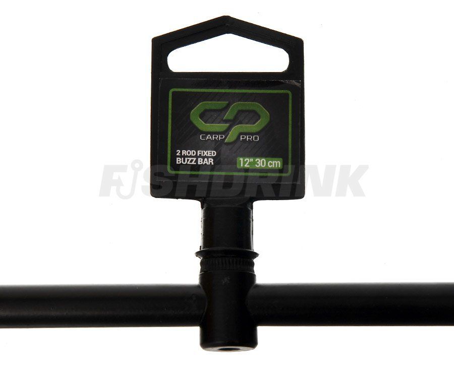 Буз-бар на 2 удилища Carp Pro 2 Rod Fixed Buzz Bar 12" 30см, 30 см, Алюміній, 1, Цілісний