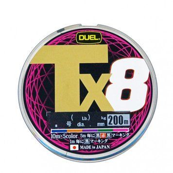 Шнур Duel Tx8 200m Light Green 6.4kg 0.13mm #0.6 (H4332-LG)