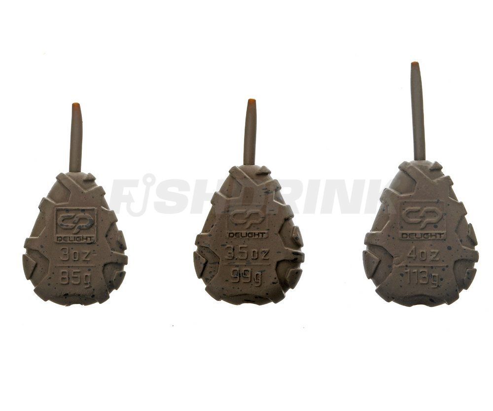 Грузило Carp Pro Delight In-Line Flat Pear 85г