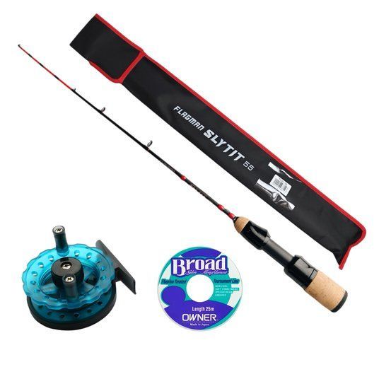 氷山　55センチ Набор Удочка зимняя Flagman Ice Pro 2025 55см с катушкой Flagman