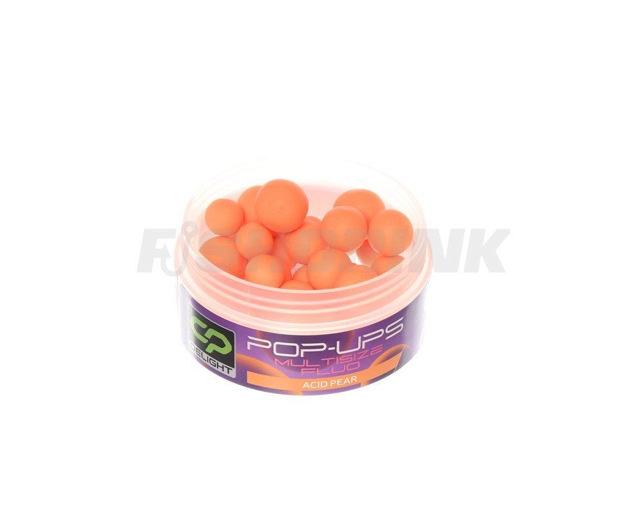 Бойли Carp Pro Delight Multisize Fluo Pop Ups 8/10/12мм Acid Pear