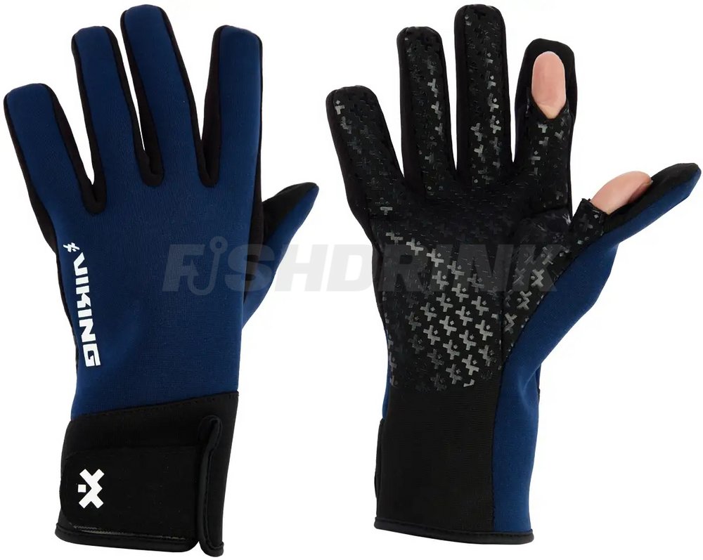 Перчатки Viking Fishing Yeti Winter Gloves L ц:navy