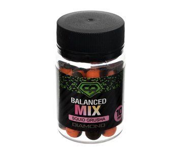 Бойли Carp Pro Diamond Balanced Mix Squid Grusha 10мм