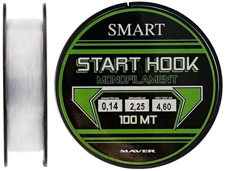 Леска Smart Start Hook 100m 0.12mm 1.4kg