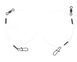 Повідець Flagman Fluorocarbon Leader 16.8кг 30см