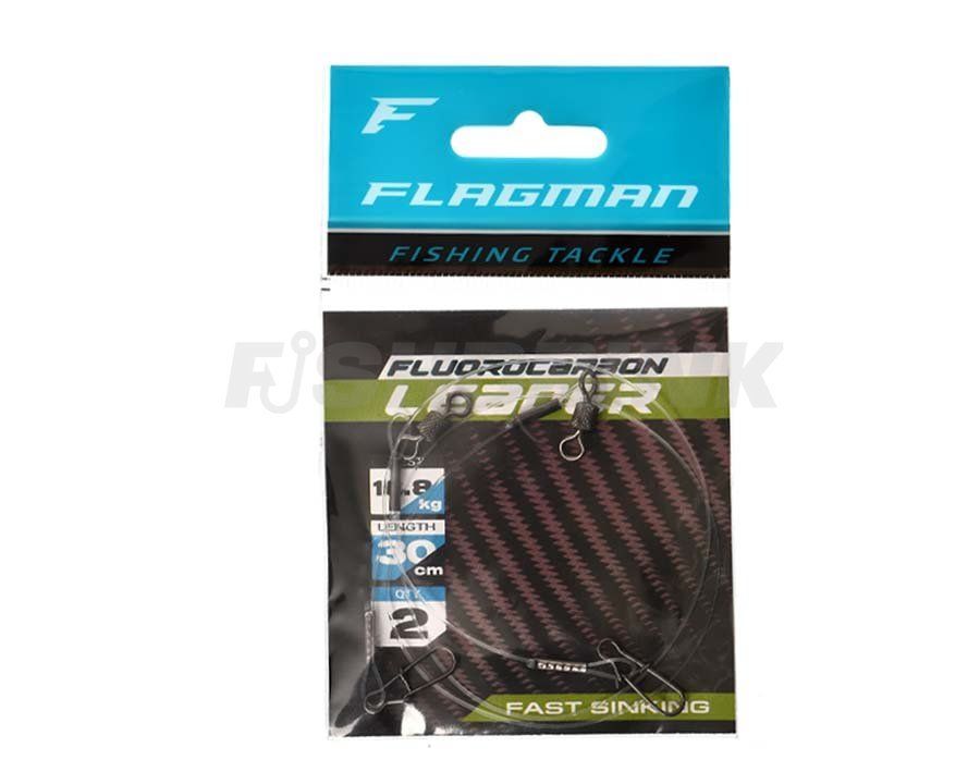 Повідець Flagman Fluorocarbon Leader 16.8кг 30см