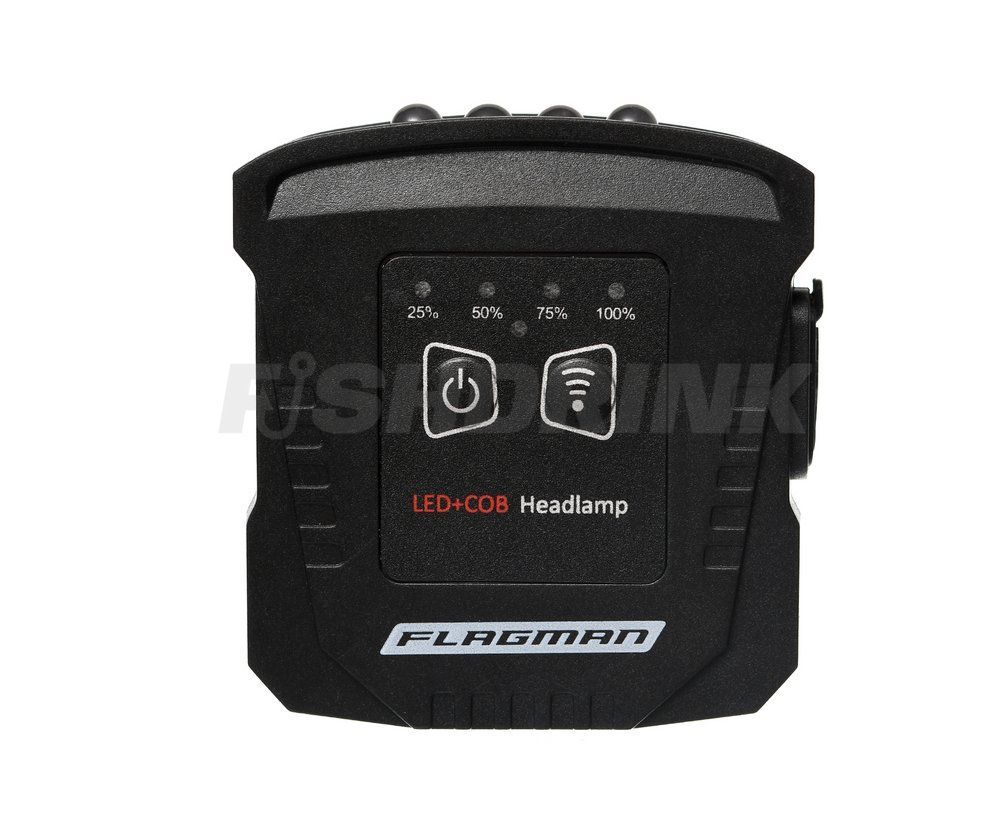 Ліхтарик налобний з кліпсою Flagman Hat Clip + Head Lamp 3+1 (sensor)