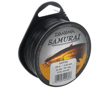 Леска Daiwa Samurai Catfish Waller 0,60 мм, 135 м