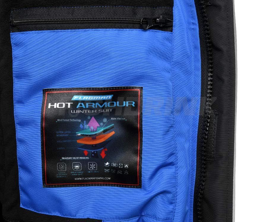 Костюм зимовий мембранний Flagman Hot Armour Blue/Black M