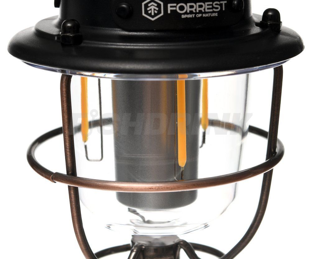 Ліхтар кемпінговий Forrest Camper Retro Camping Lamp Black