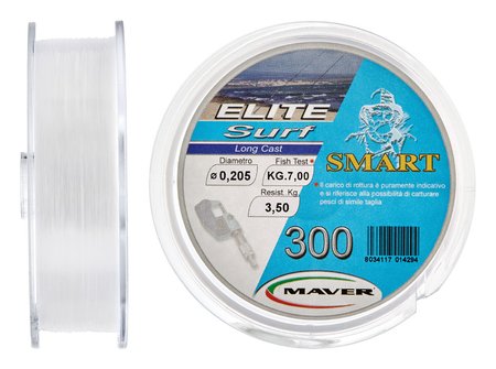 Леска Smart Elite Surf 300m 0.235mm 4.4kg