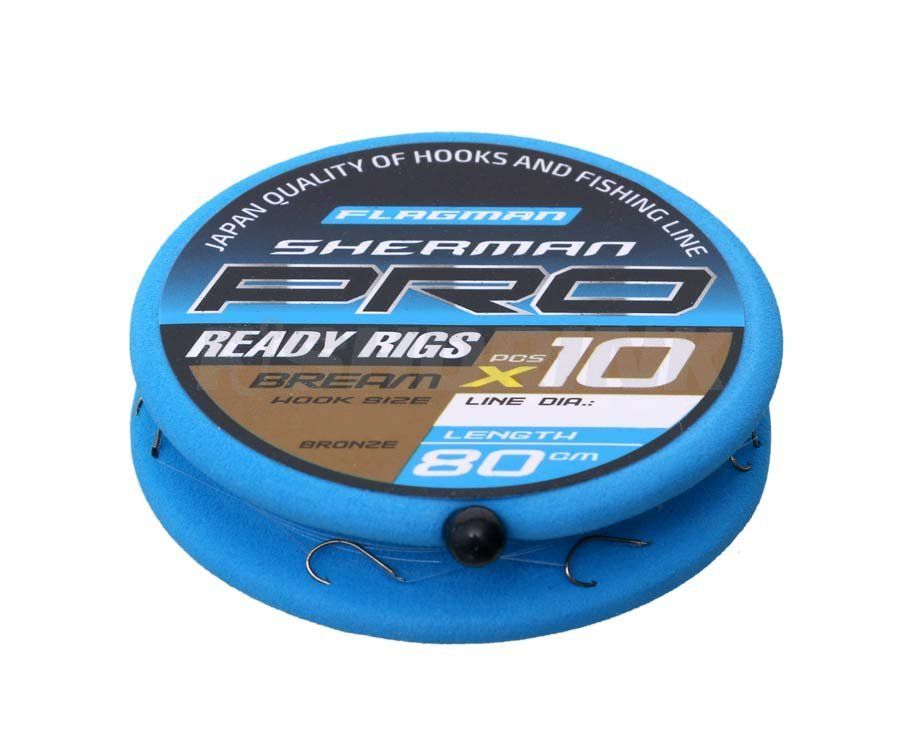Готовый поводок Flagman Sherman Pro Bream Ready Rigs №16