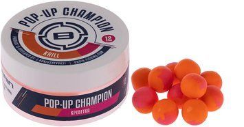 Бойли Brain Champion Pop-Up Krill (креветка) 08mm 34g