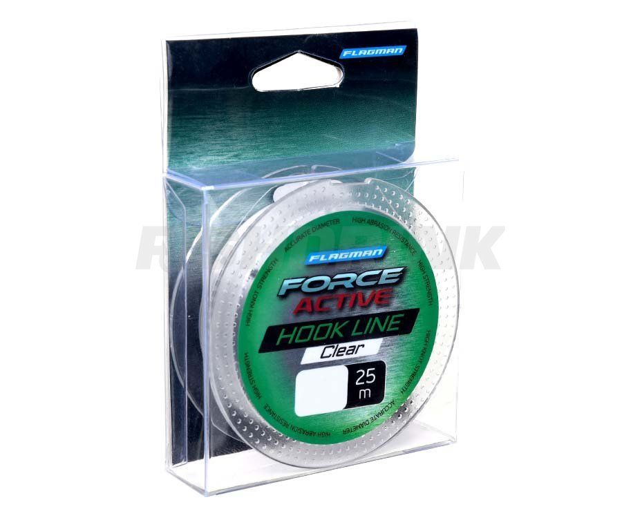 Жилка Flagman Force Active Hook Lenght 25м 0.18мм